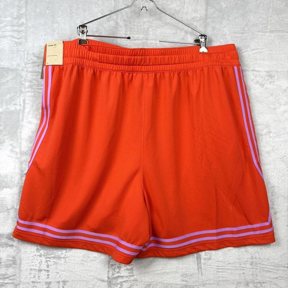 NWT Nike Fly Crossover Dri-FIT Basketball Shorts Women’s 3X Orange Purple $64 - Picture 5 of 12